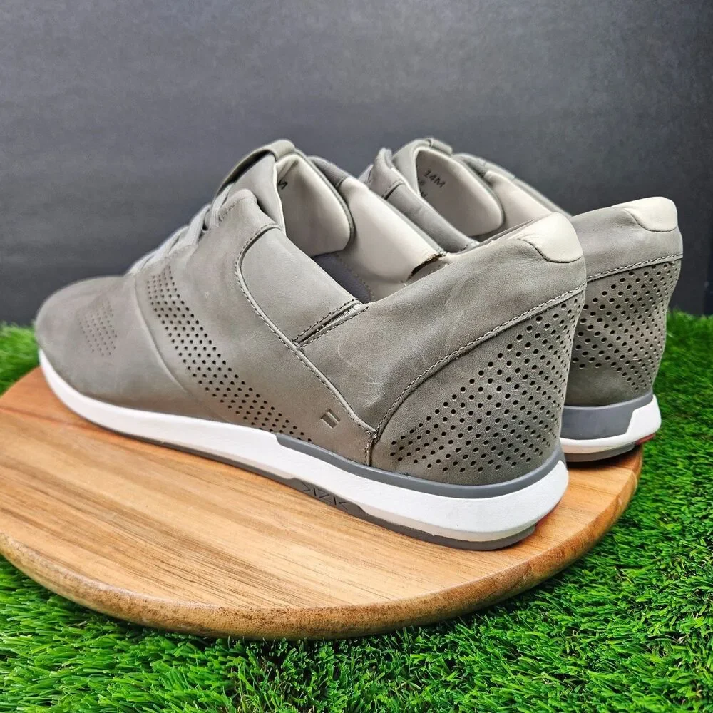 Kizik Boston Mens Size‎ 14 Gray Casual Classic Hands-Free Slip-On Shoes Sneakers